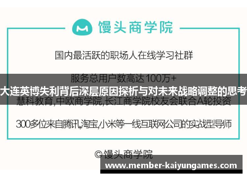 大连英博失利背后深层原因探析与对未来战略调整的思考